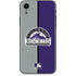 MLB Colorado Rockies Split iPhone XR Skin