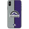 MLB Colorado Rockies Split iPhone XS Skin