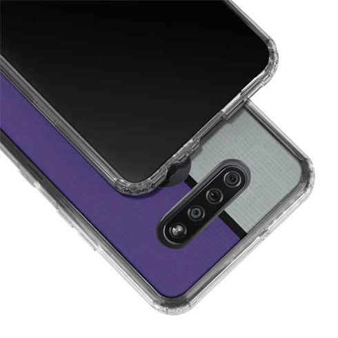 MLB Colorado Rockies Split LG K51/Q51 Clear Case