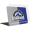 MLB Colorado Rockies Split MacBook Air 13in M1 (2021) Case plus Skin