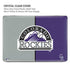 MLB Colorado Rockies Split MacBook Air 15in (2023-2025) Case plus Skin