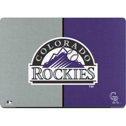 MLB Colorado Rockies Split MacBook Pro 14in (2021-24) Skin