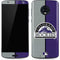 MLB Colorado Rockies Split Moto G6 Skin