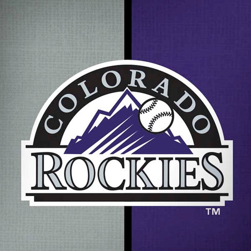 MLB Colorado Rockies Split Moto G6 Skin