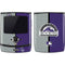 MLB Colorado Rockies Split Motorola RAZR Skin