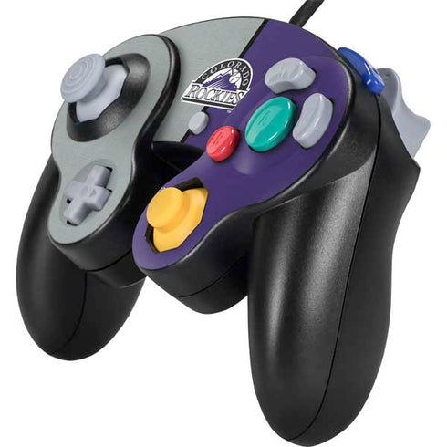 MLB Colorado Rockies Split Nintendo GameCube Controller Skin