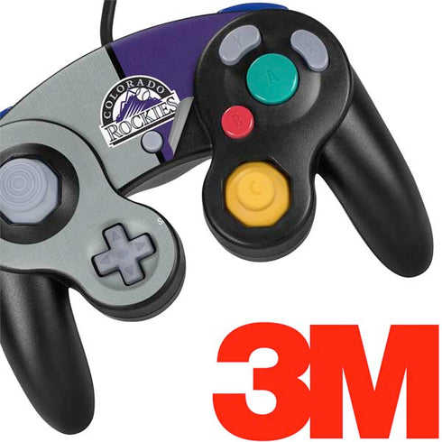 MLB Colorado Rockies Split Nintendo GameCube Controller Skin