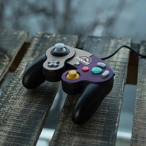 MLB Colorado Rockies Split Nintendo GameCube Controller Skin