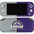 MLB Colorado Rockies Split Nintendo Switch Lite Skin