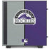 MLB Colorado Rockies Split NZXT H510 Compact ATX Mid-Tower Case Skin