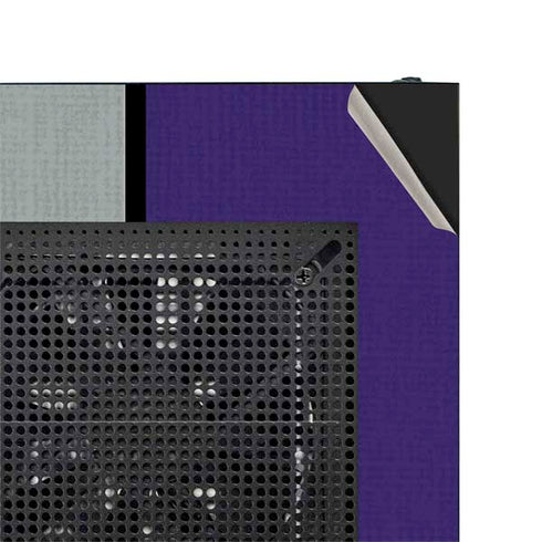 MLB Colorado Rockies Split NZXT H510 Compact ATX Mid-Tower Case Skin