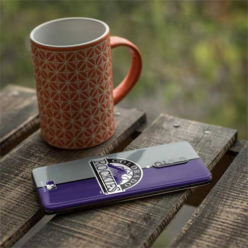 MLB Colorado Rockies Split OnePlus 7 Pro Skin