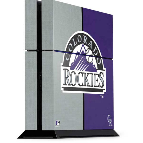 MLB Colorado Rockies Split PS4 Console Skin