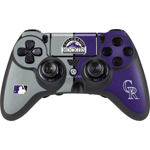 MLB Colorado Rockies Split PS4/PC SCUF Impact Controller Skin