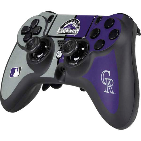 MLB Colorado Rockies Split PS4/PC SCUF Impact Controller Skin