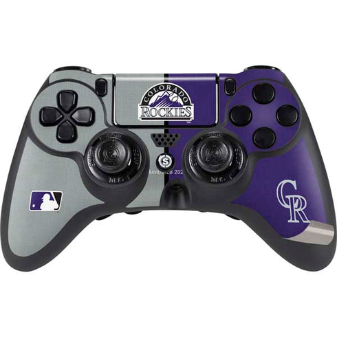 MLB Colorado Rockies Split PS4/PC SCUF Impact Controller Skin