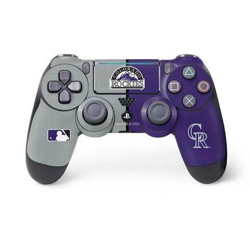 MLB Colorado Rockies Split PS4 Pro/Slim Controller Skin
