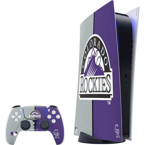 MLB Colorado Rockies Split PS5 Digital Edition Bundle Skin