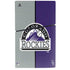 MLB Colorado Rockies Split PS5 Slim Disk Console Skin