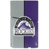 MLB Colorado Rockies Split PS5 Slim Disk Console Skin