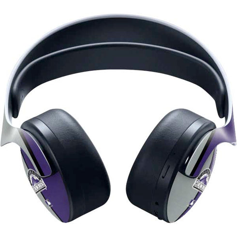 MLB Colorado Rockies Split PULSE 3D Wireless Headset for PS5 Skin