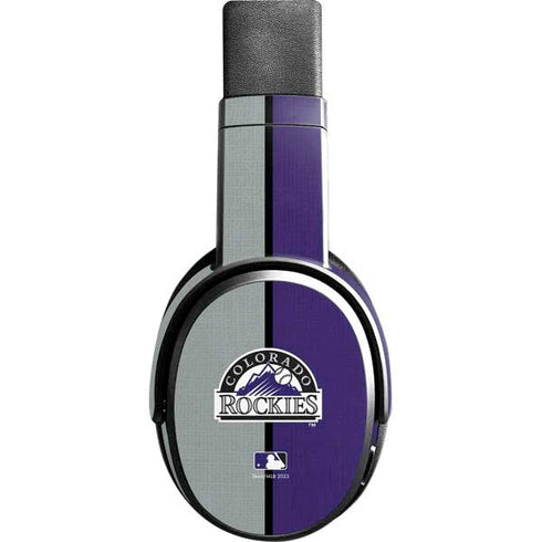 MLB Colorado Rockies Split Skullcandy Crusher Wireless Skin