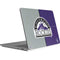 MLB Colorado Rockies Split Surface Laptop Studio Skin