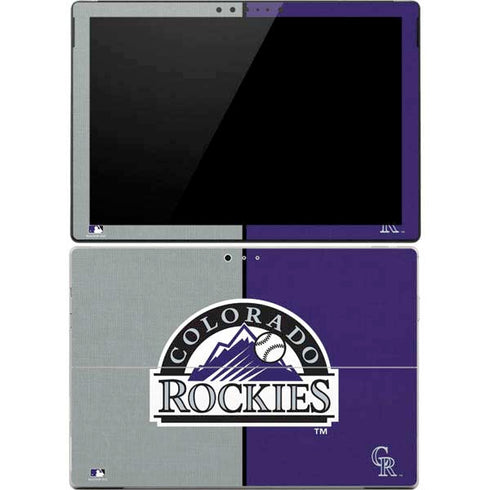 MLB Colorado Rockies Split Surface Pro 4 Skin
