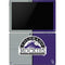MLB Colorado Rockies Split Surface Pro 6 Skin
