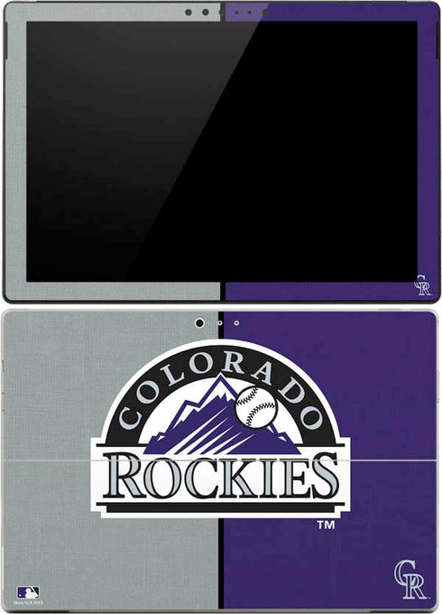 MLB Colorado Rockies Split Surface Pro (2017) Skin