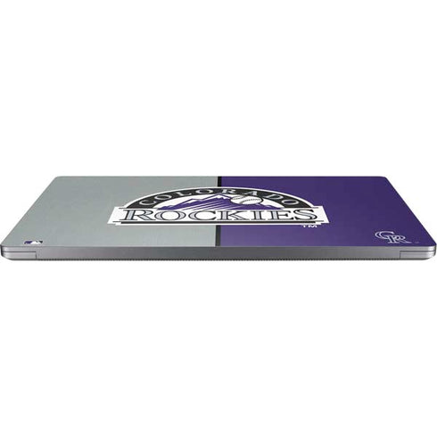 MLB Colorado Rockies Split Universal Laptop 11in (8.8 x 6.2in) Skin