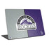 MLB Colorado Rockies Split Universal Laptop 12in (9.8 x 6.8in) Skin