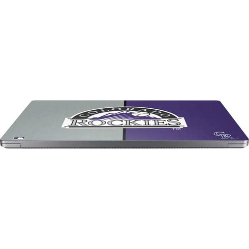 MLB Colorado Rockies Split Universal Laptop 15in (12.2 x 8.8in) Skin