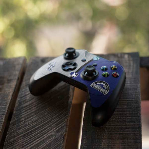 MLB Colorado Rockies Split Xbox One Elite Controller Skin