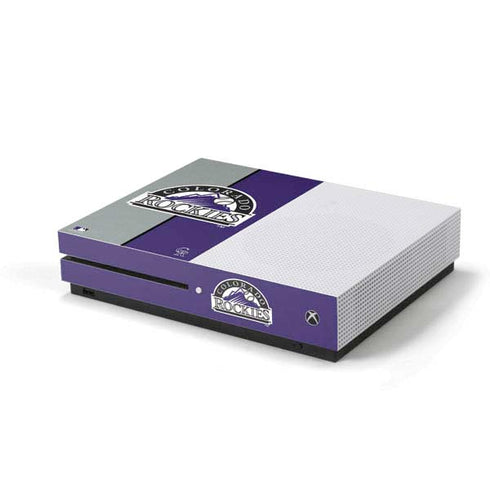 MLB Colorado Rockies Split Xbox One S Console Skin