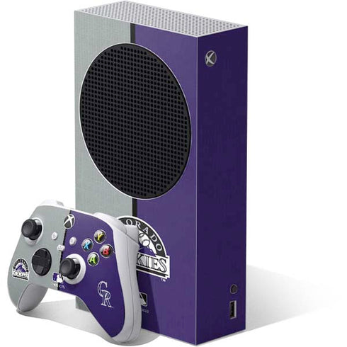 MLB Colorado Rockies Split Xbox Series S Bundle Skin