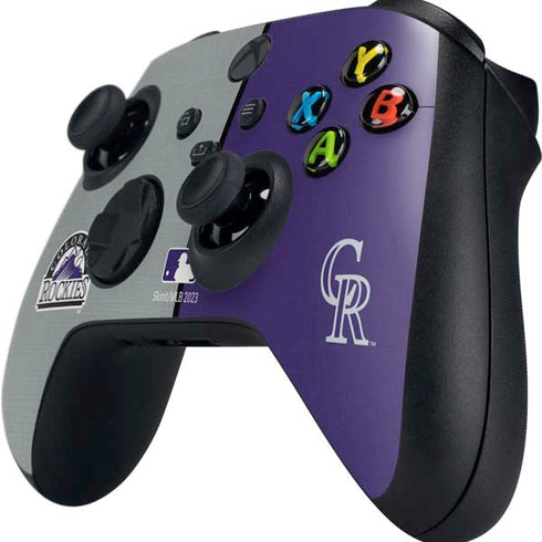 MLB Colorado Rockies Split Xbox Series X Controller Skin