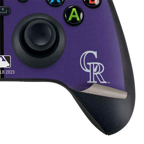 MLB Colorado Rockies Split Xbox Series X Controller Skin