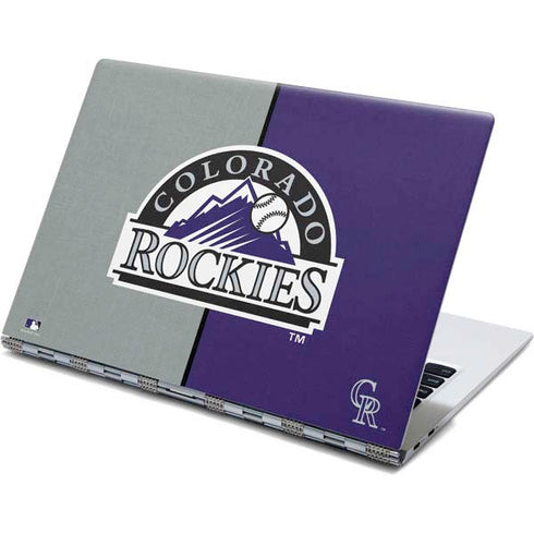 MLB Colorado Rockies Split Yoga 910 2-in-1 14in Touch-Screen Skin