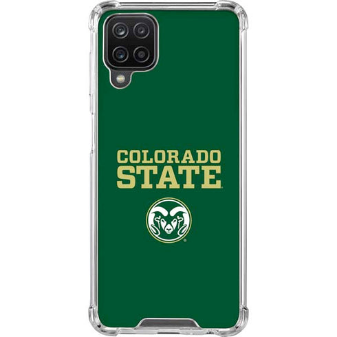 Colorado State University CSU Galaxy A12 Clear Case