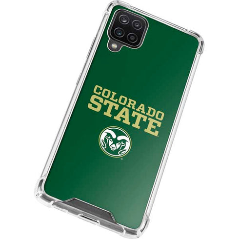 Colorado State University CSU Galaxy A12 Clear Case