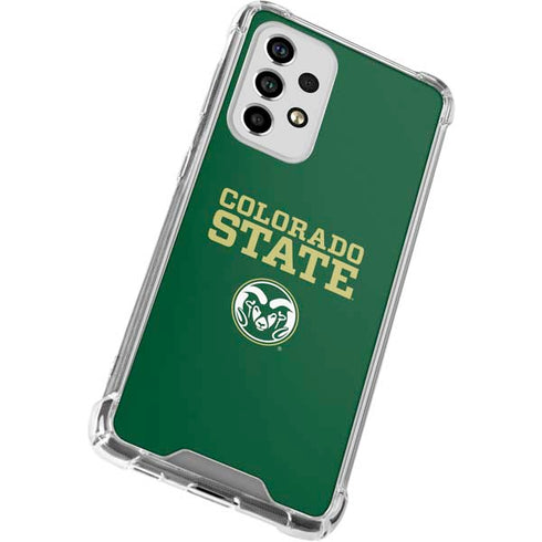 Colorado State University CSU Galaxy A53 5G Clear Case