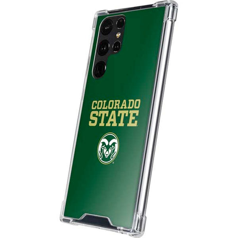 Colorado State University CSU Galaxy S24 Ultra Clear Case