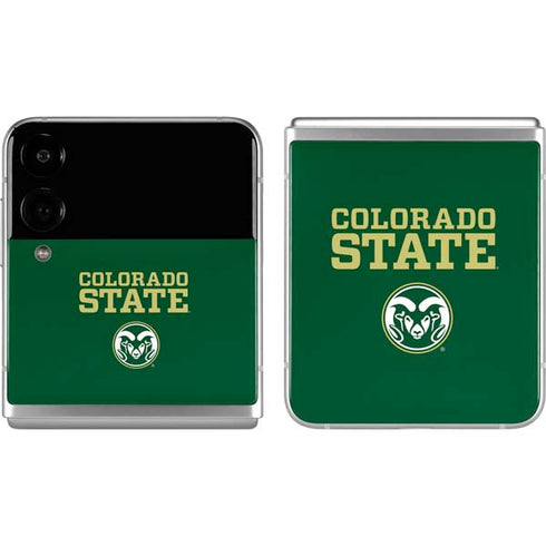 Colorado State University CSU Galaxy Z Flip4 5G Skin