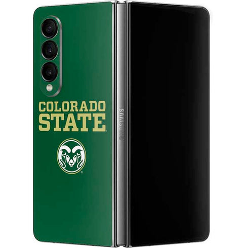Colorado State University CSU Galaxy Z Fold4 5G Skin