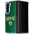 Colorado State University CSU Galaxy Z Fold5 5G Clear Case