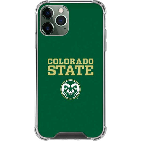 Colorado State University CSU iPhone 11 Pro Max Clear Case