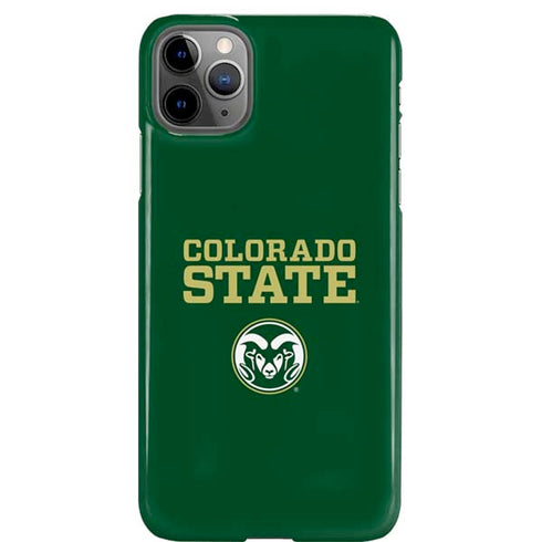 Colorado State University CSU iPhone 11 Pro Max Lite Case
