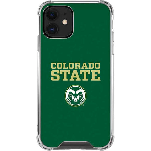 Colorado State University CSU iPhone 12 Clear Case