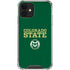 Colorado State University CSU iPhone 12 Clear Case